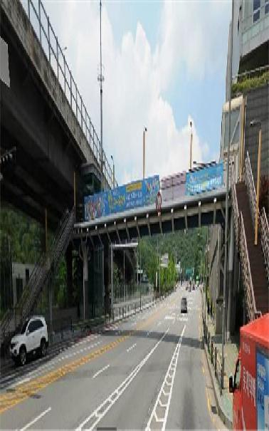 2. 육교 캐노피 설치(국민대학교 앞)