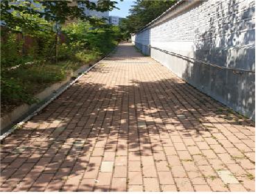 18. (보문사-e편한세상 사잇길)경사로 미끄럼 방지 시공