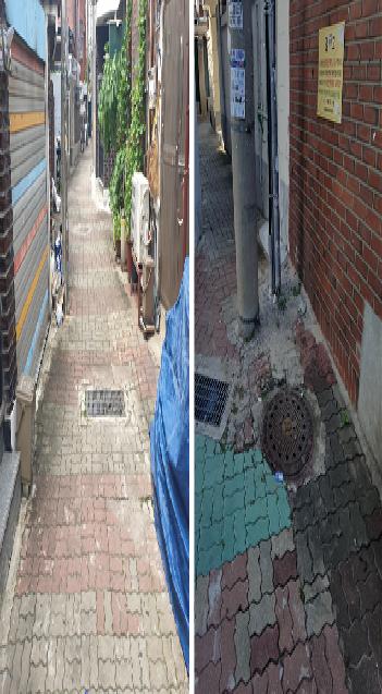21.이면도로 보도블럭 교체 및 빗물 고임 개선