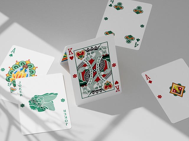 50. 단청 트럼프 카드 / Dancheong Playing cards