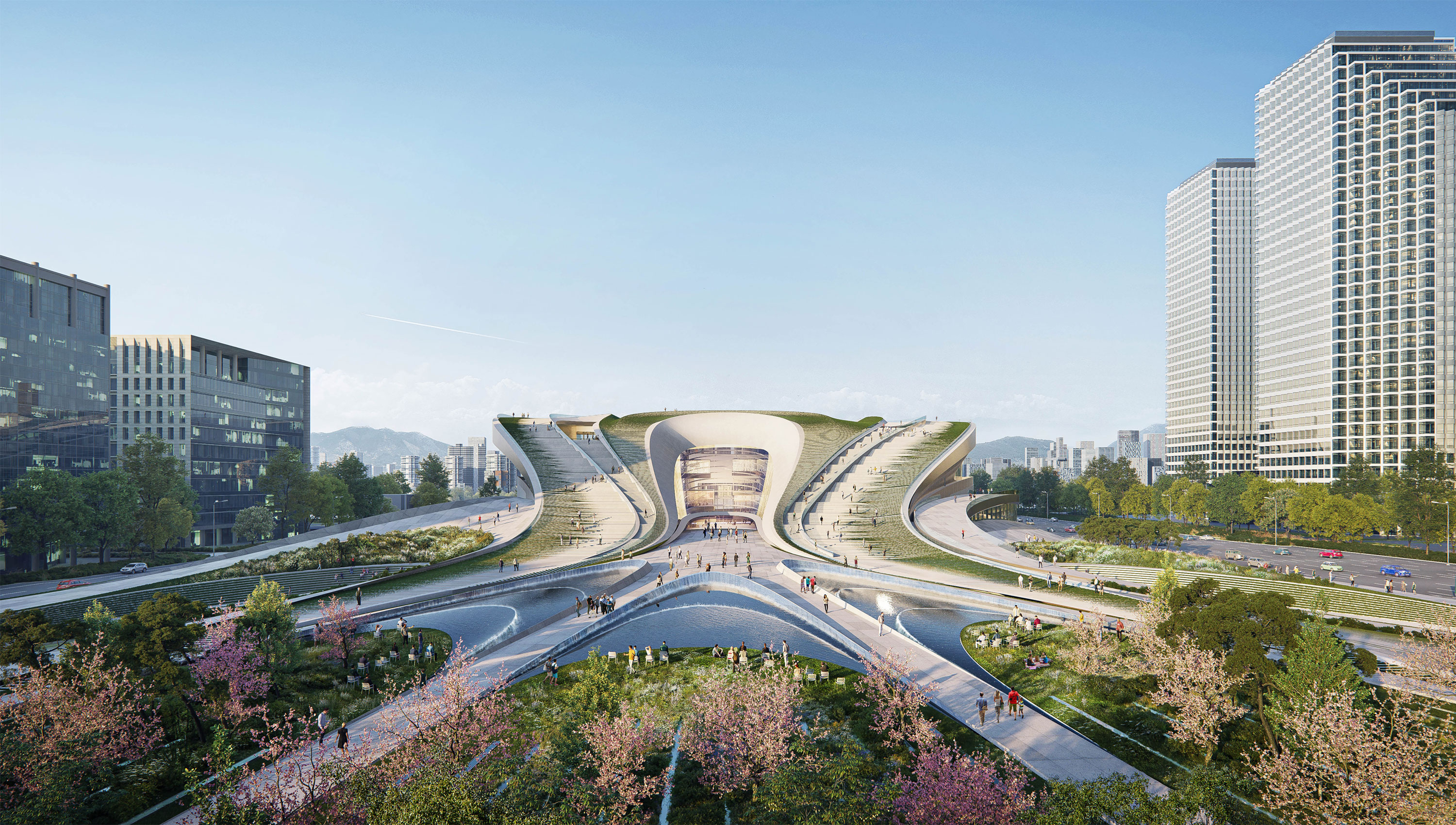 Zaha Hadid Architects+(주)ULD조경설계사무소 <ECHOES OF SEOUL>