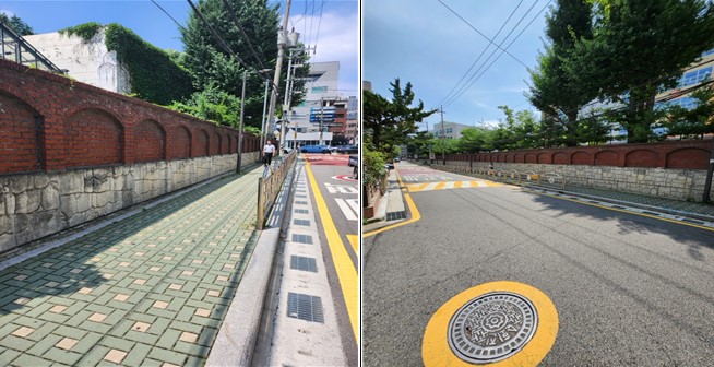 (서초1동) 서울교대 담장 아트갤러리 연장