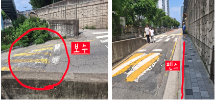 도시건설분야 후보2   동일로 진입부근 한신아파트 앞 거리 교통안전시설 설치