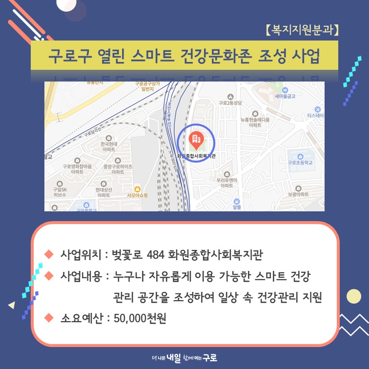 (복지지원7) 구로구 열린 스마트건강문화존 조성 사업