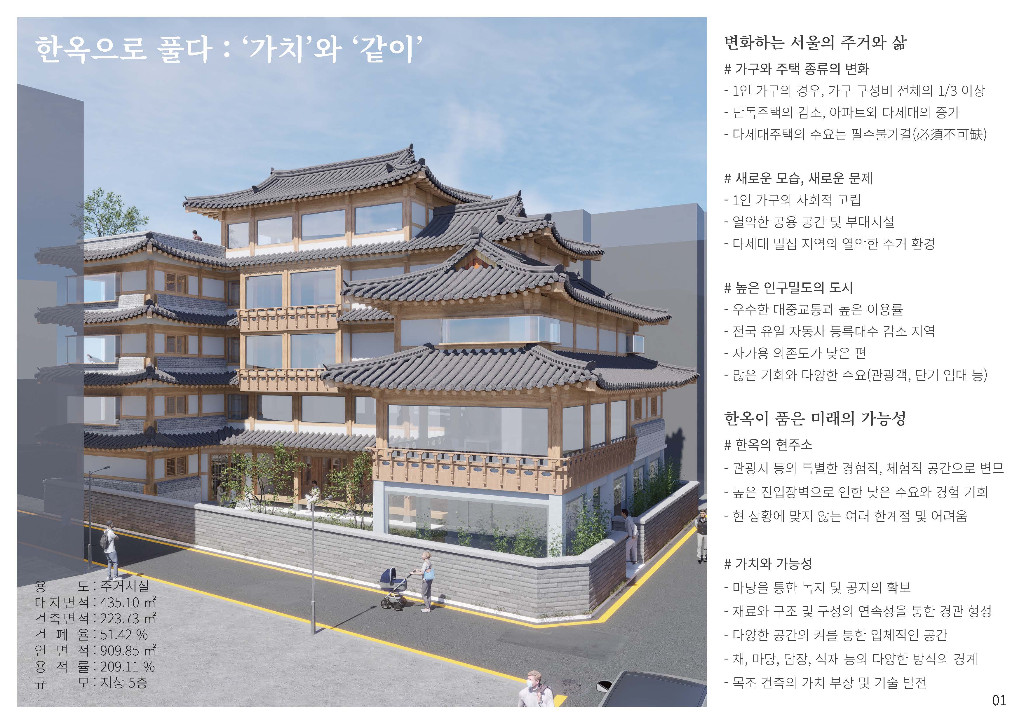 한옥으로 풀다 : ‘가치’와 ‘같이’