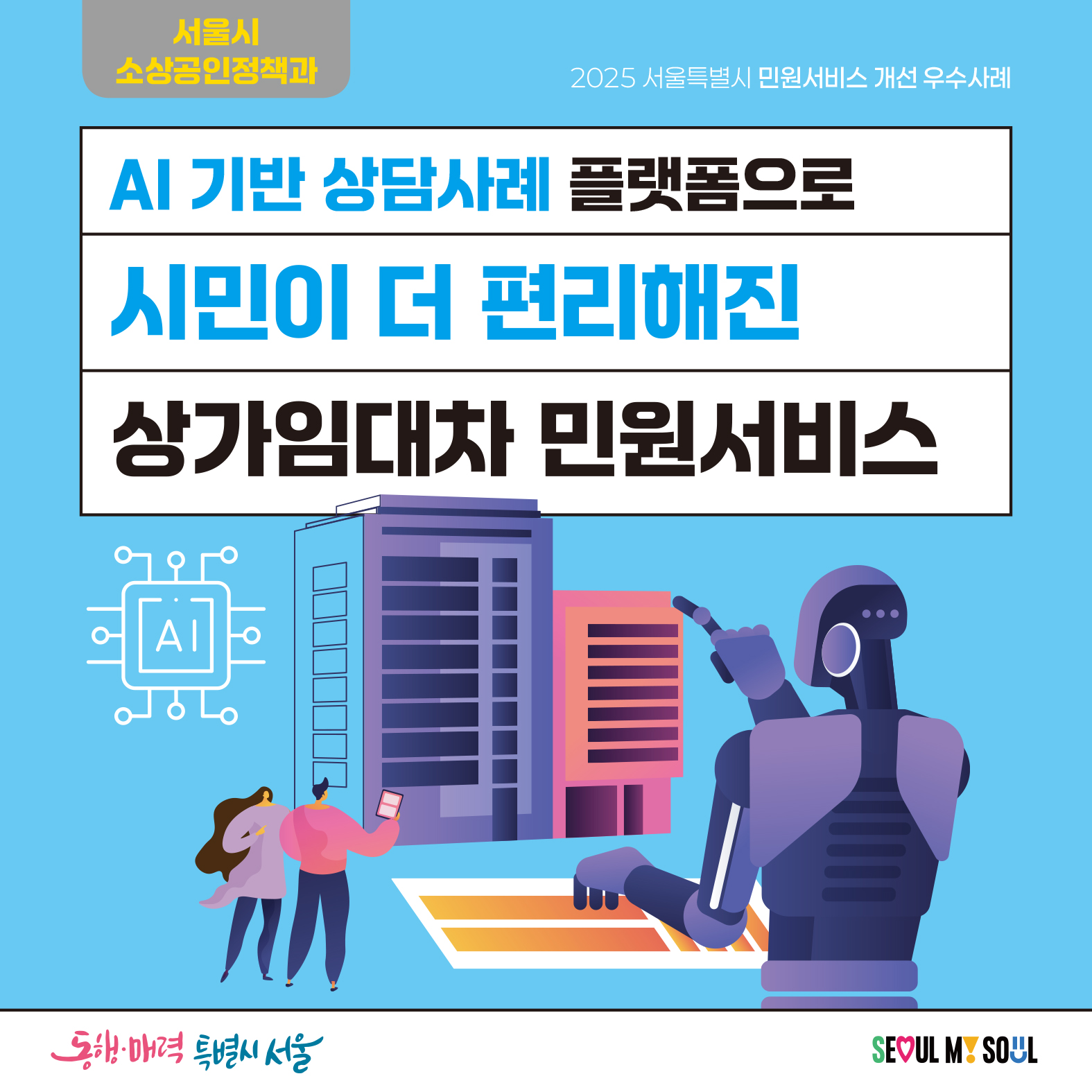 2. (소상공인정책과) AI 기반 상담사례 플랫폼으로 시민이 더 편리해진 상가임대차 민원서비스